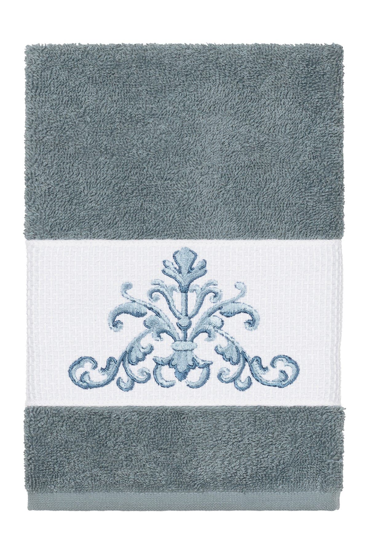 Linum Home Textiles Scarlet 3PC Embellished Towel Set Teal Linum Home Textiles Scarlet 3PC Embellished Towel Set Teal